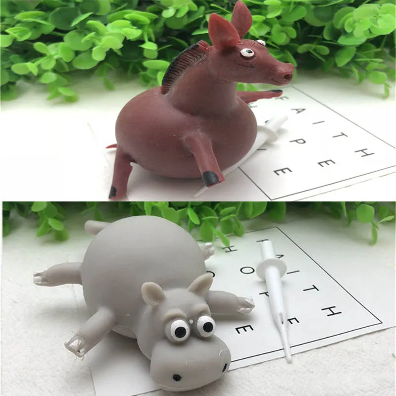 12--2Pcs 1-2 шт., забавные игрушки-животные, надувной водный шар, Сжимаемый шар, пузырьковый шар, облегчение стресса, детские игрушки, новинка, вечерние, подарок - Цвет: 12--2Pcs