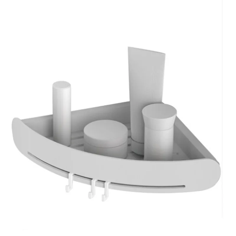 

Bathroom Shelf Punch-free Toilet Triangle Shelf Multifunctional Space-saving Cosmetic Rack Convenient Bathroom Accessories
