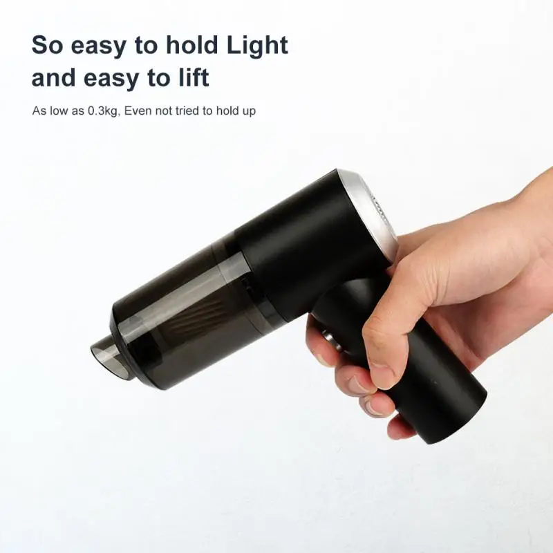Портативный мини-пылесос USB перезаряжаемый со светодиодсветильник кой с