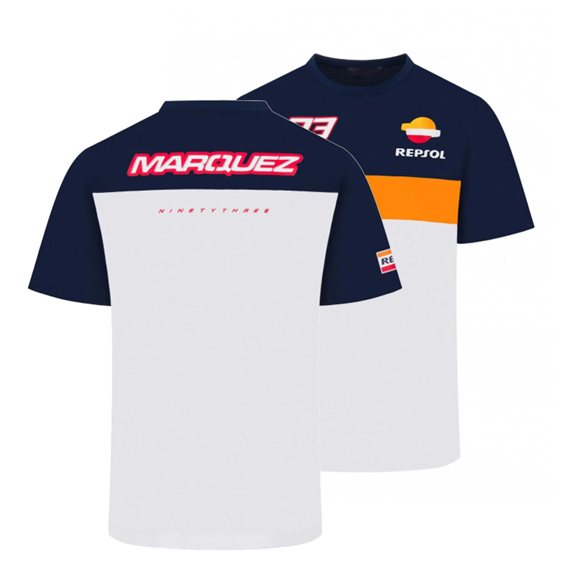 

Мужская мотоциклетная куртка Марка Marquez 93 Repsol, новинка 2022, Мужская футболка с принтом, Высококачественная уличная дышащая рубашка
