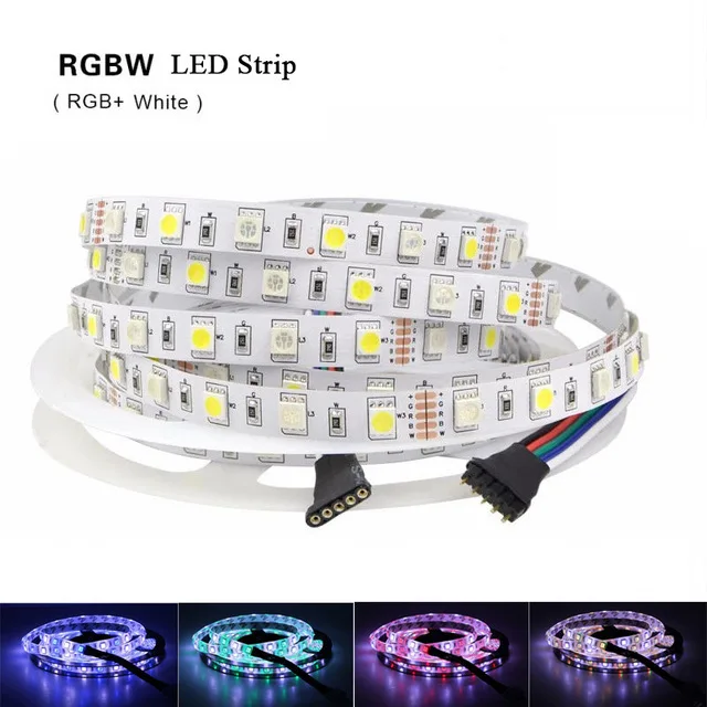 RGBW LED Strip 12 В RGBW RGBWW 5050 водонепроницаемый smd rgb Светодиодный светильник для автомобиля или рождества светодиодный светильник ing декоративная лента для помещений/улицы вечерние 5 м 10 м - Испускаемый цвет: RGBW LED Strip