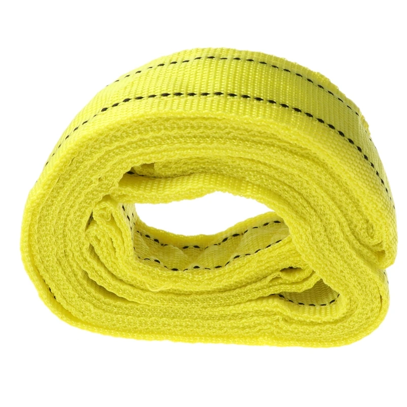 

4m 5tons Car Tow Rope Hook Heavy Duty Road Recovery Pull Towing Strap Dropshipping