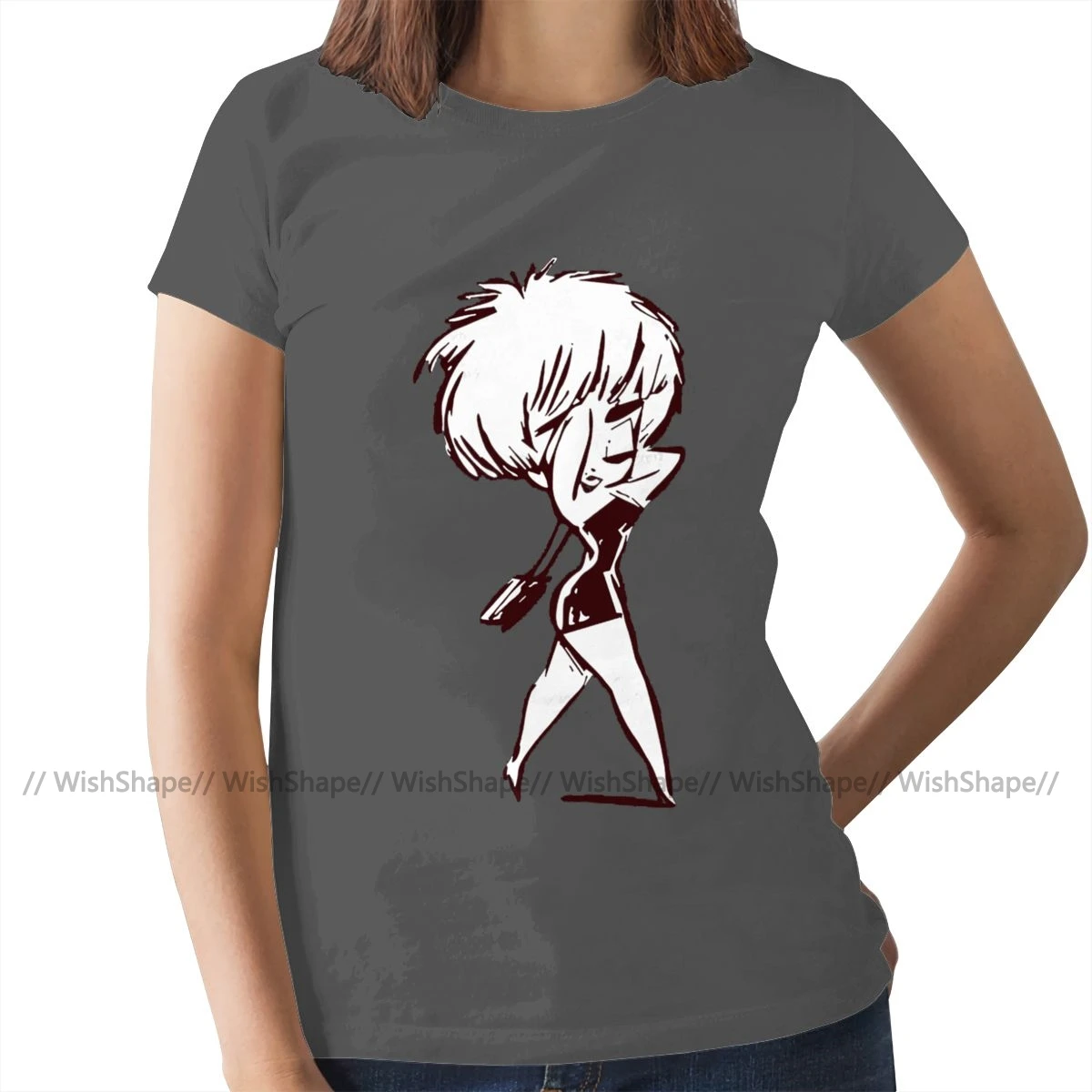 Женская футболка из натурального хлопка размер XXL | одежда