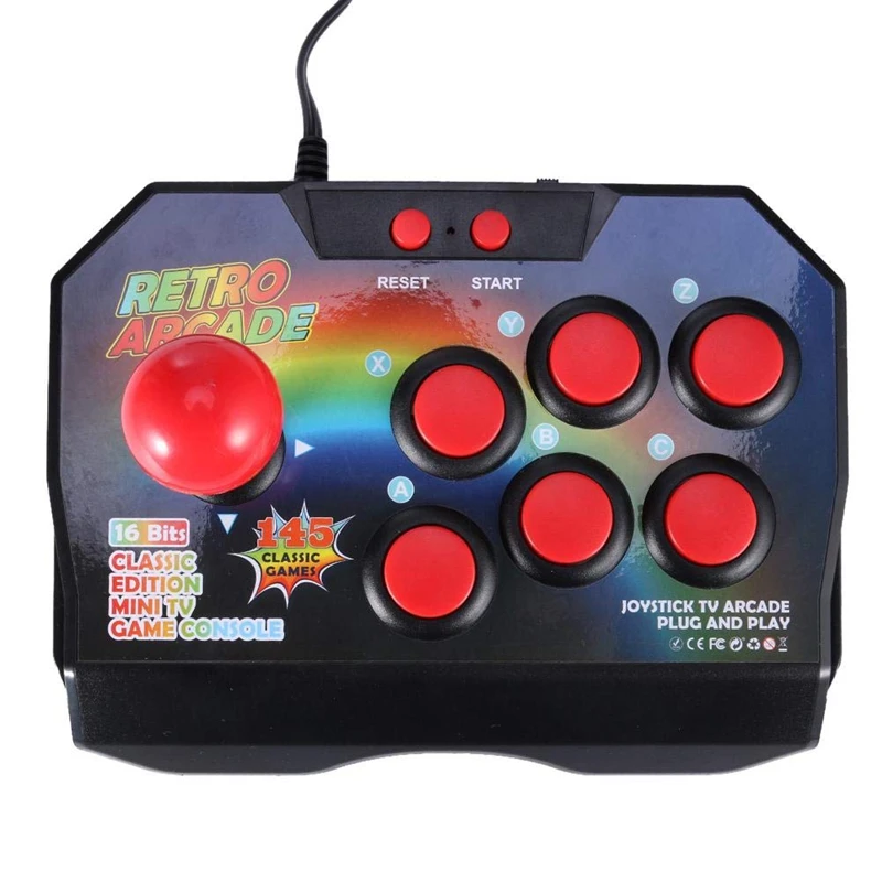 Горячая 3c-ретро аркадная игра джойстик игровой контроллер Av Plug Геймпад Консоль с