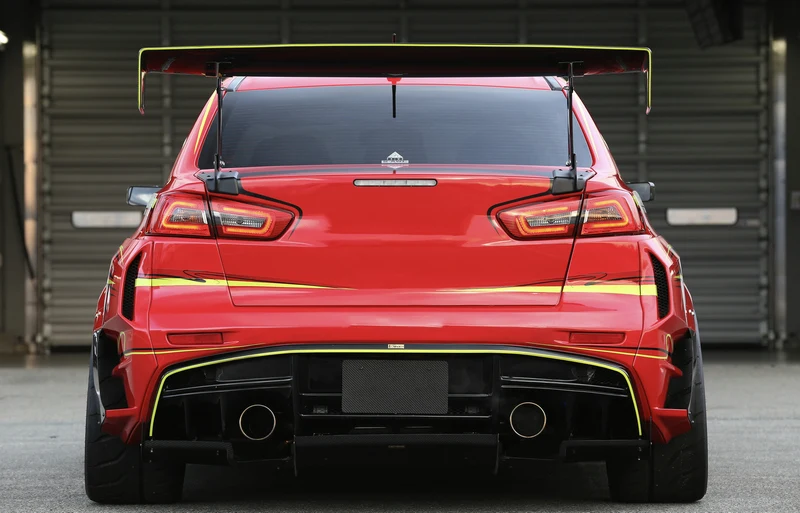 Для Mitsubishi EVO 10 VRSV2 широкий стиль стекловолокна передняя губа FRP стекловолокно