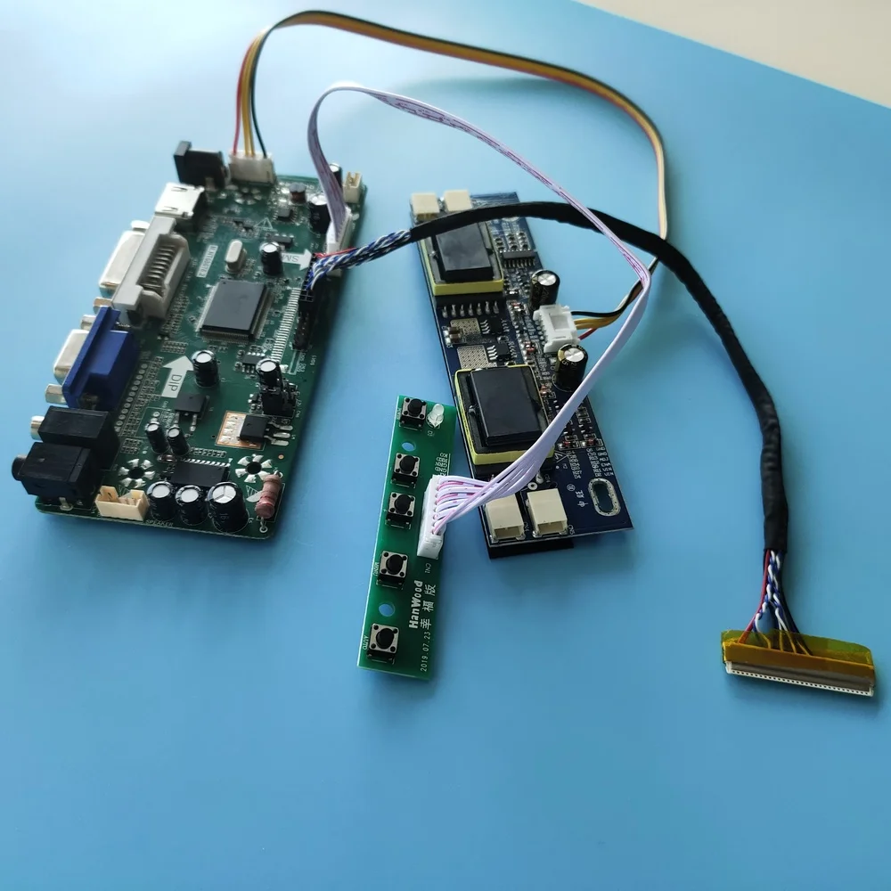 Комплект для телефона 1280x1024 панель 4 лампы 30 контактов плата контроллера HDMI + DVI VGA