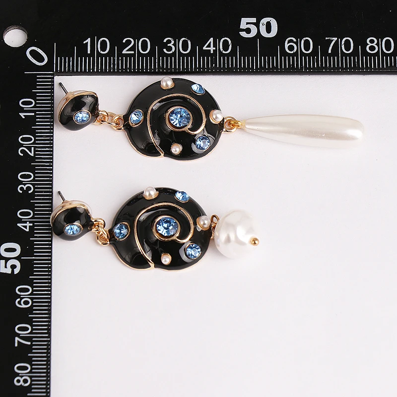 Женские серьги-подвески с искусственным жемчугом в богемном стиле | Украшения и