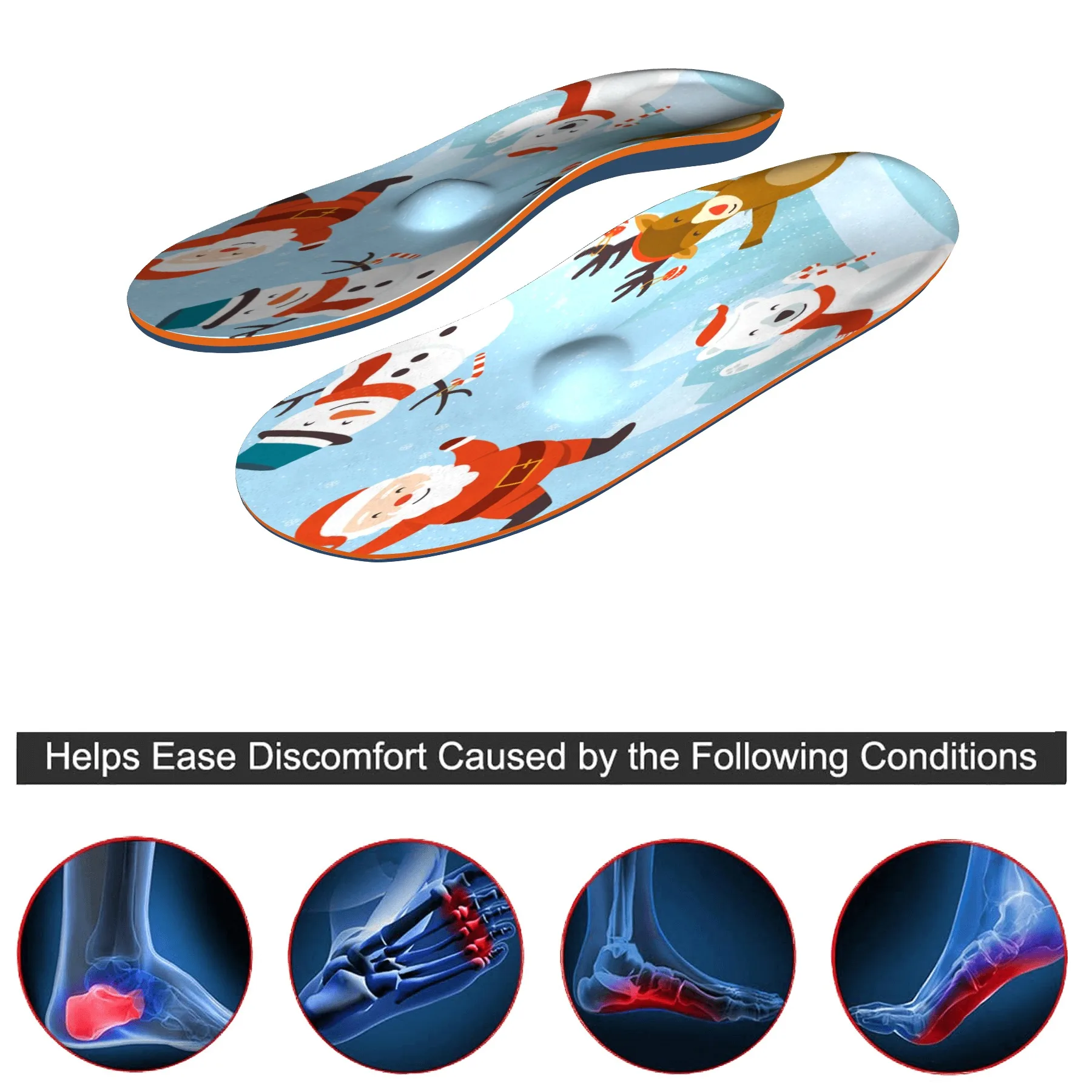 Ортопедические стельки с поддержкой свода стопы коррекция боли в пятке вставки