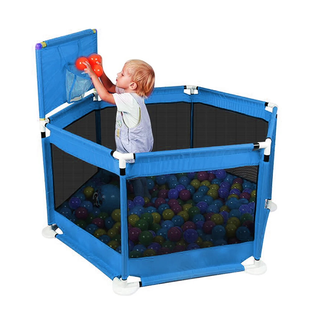 Детский бассейн с шариками складной детский забор манеж уличные игры для детей