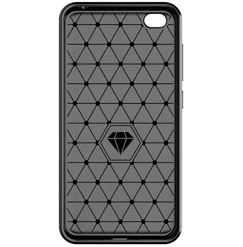 Роскошный мягкий противоударный чехол из углеродного волокна и силикона ТПУ с