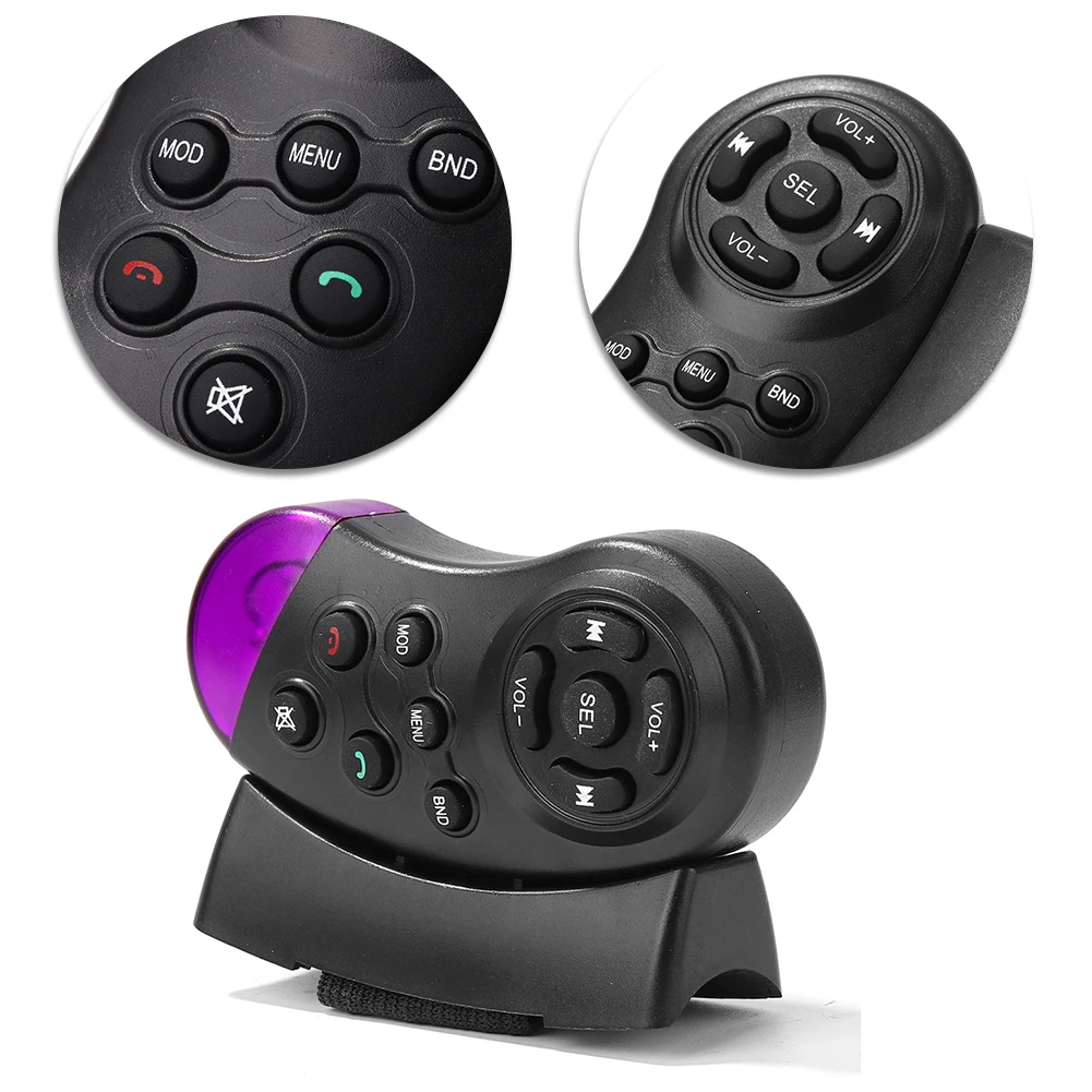 11 Key Portable Remote Control Universal Car Multimedia Player Wireless Steering Wheel Radio Aaa Battery | Автомобили и мотоциклы