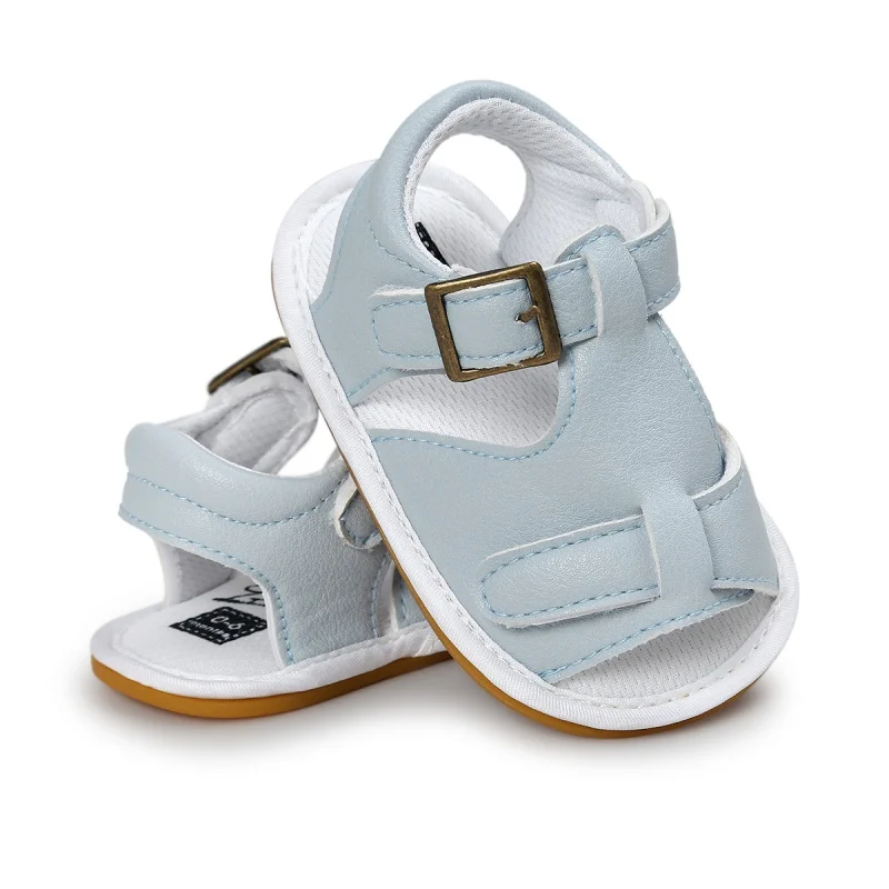 Сандалии детские Нескользящие из ПУ кожи мягкая обувь для девочек летняя