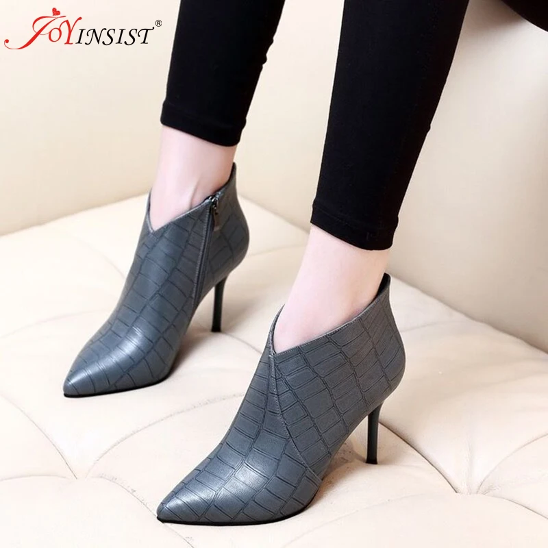 2021 пикантные туфли на высоком каблуке обувь Женская из искусственной кожи