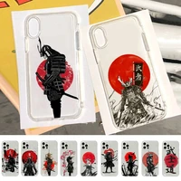 japan the samurai ninja phone case for iphone 13 11 12 pro xs max 8 7 6 6s plus x 5s se 2020 xr case