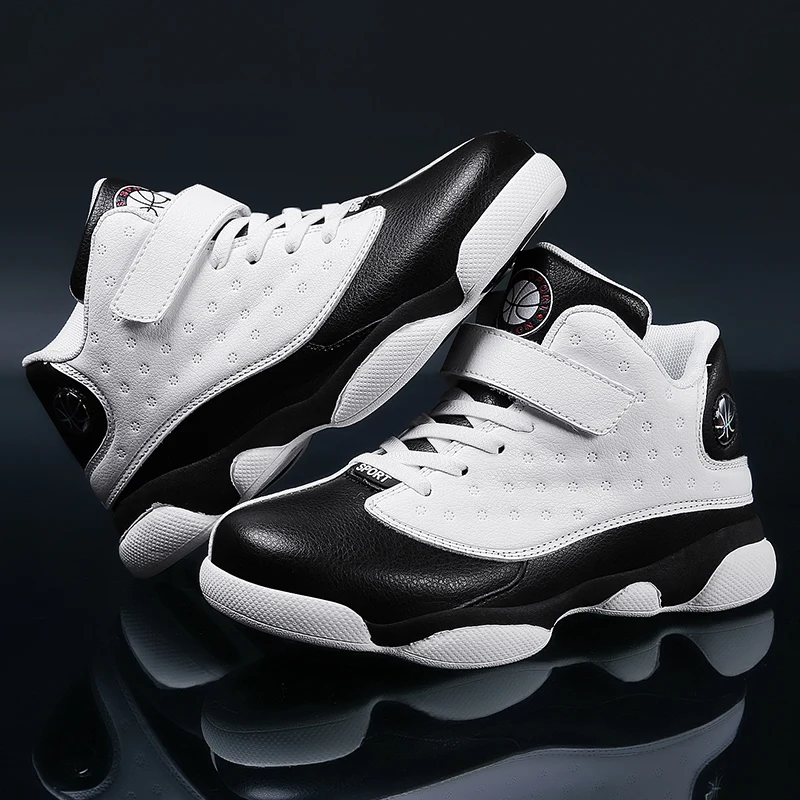 New Kids Basketball Shoes Child Shoes Street Basketball Culture Sports Shoes High Quality Sneakers Shoes for Children EUR 28-39