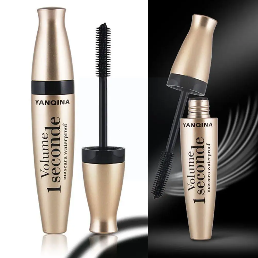 

4D Silk Fiber Lash Mascara 3D Curling Thick Mascara Cosmetics Waterproof Eyelashes Volume Lengthening Mascara Eyes X3Y8