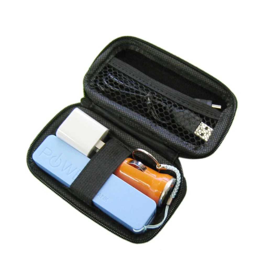 Жесткий Чехол для наушников с USB водонепроницаемый чехол ключей монет кабелей