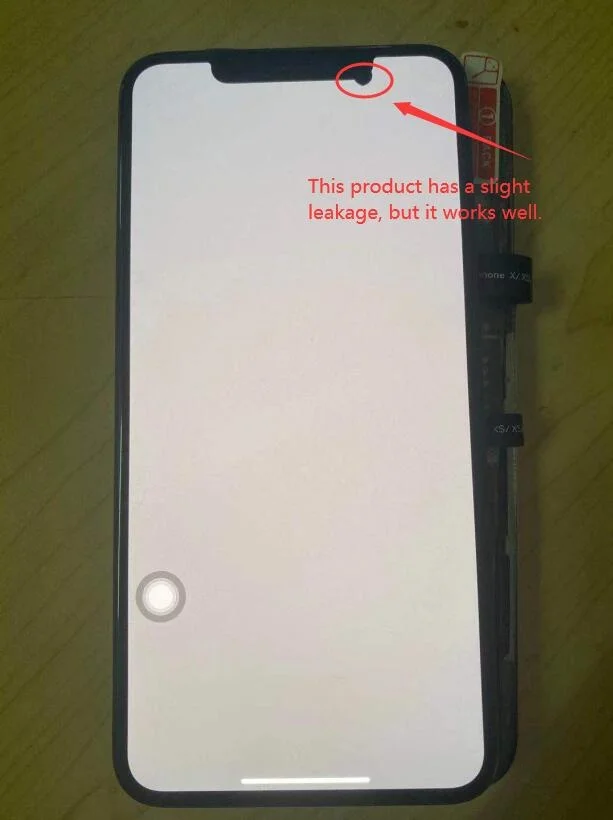Pantalla t&aacute;ctil LCD para iPhone X, repuesto de digitalizador, con un poco de imperfecciones, 100%-4