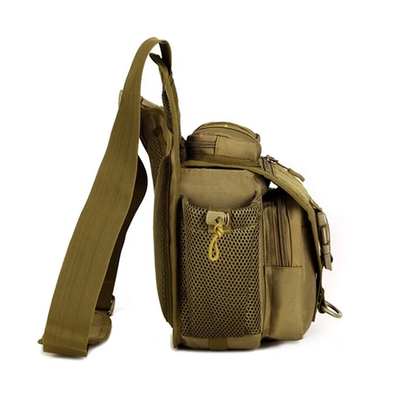 Нейлоновая сумка мессенджер для улицы в стиле милитари мужские