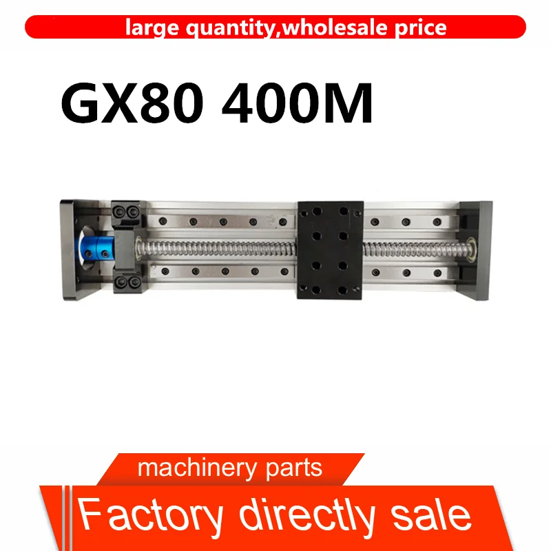 

Brand direct sales GX80 ball screw linear slide module double track rail electric stepper motor slide table