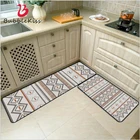 Модный серый оранжевый ковер Bubble Kiss в этническом стиле, богемный геометрический кухонный коврик, напольный коврик, декоративные коврики для спальни