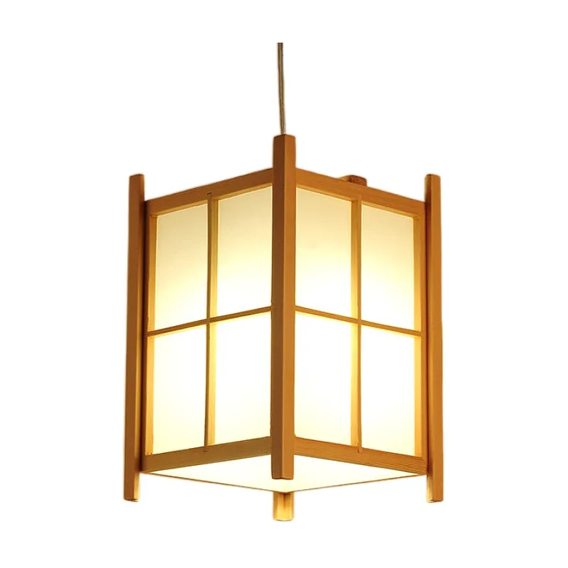 구매 모던한 일본 펜던트 램프, 와시츠 다다미 장식 나무 램프, 레스토랑, 거실, 복도, 일본 조명 및 랜턴