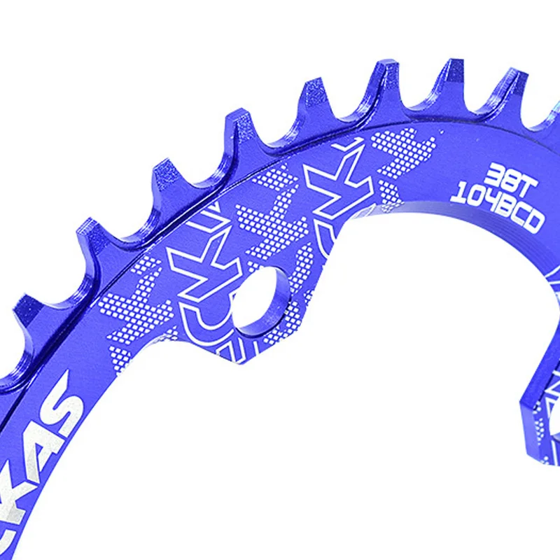 Deckas 104BCD овальная узкая широкая цепь MTB горный велосипед 32T шатун однозубная
