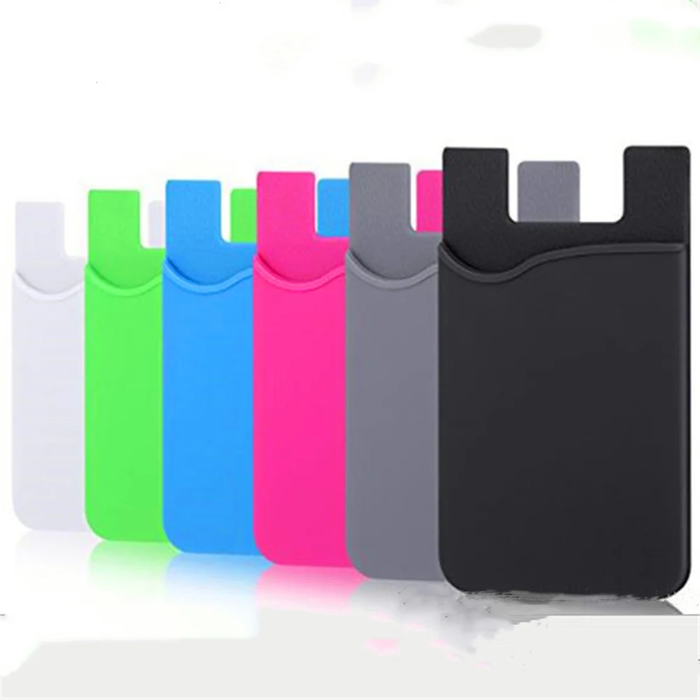 Никогда не отваливаются клей Стикеры задняя крышка Держатель для карт чехол