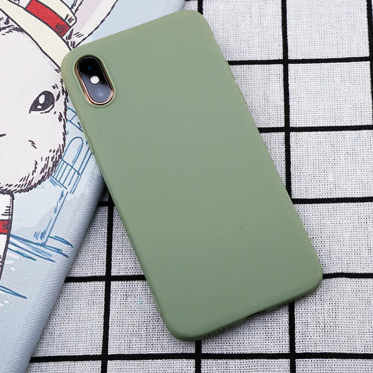 Желтый яркий матовый прозрачный ТПУ чехол для Motorola Moto E5 G7 power G6 Play G6+ G6 Plus X4 милый яркий противоударный резиновый чехол - Цвет: BeanGreen TPU