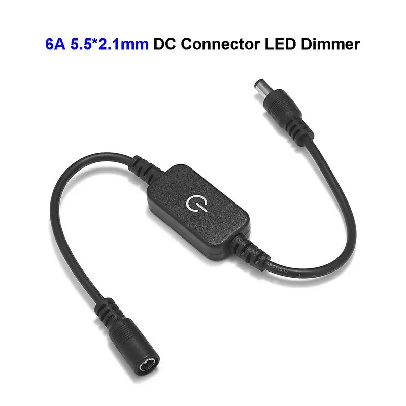 DC12V 24V 6A LED Single Color iTouch Dimmer Switch ON/OFF Brightness Adjustable For Lamp 3528 5050 5630 Strip Light | Лампы и