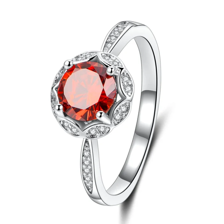 Обручальное кольцо из циркона для свадебных девушек и женщин женские кольца