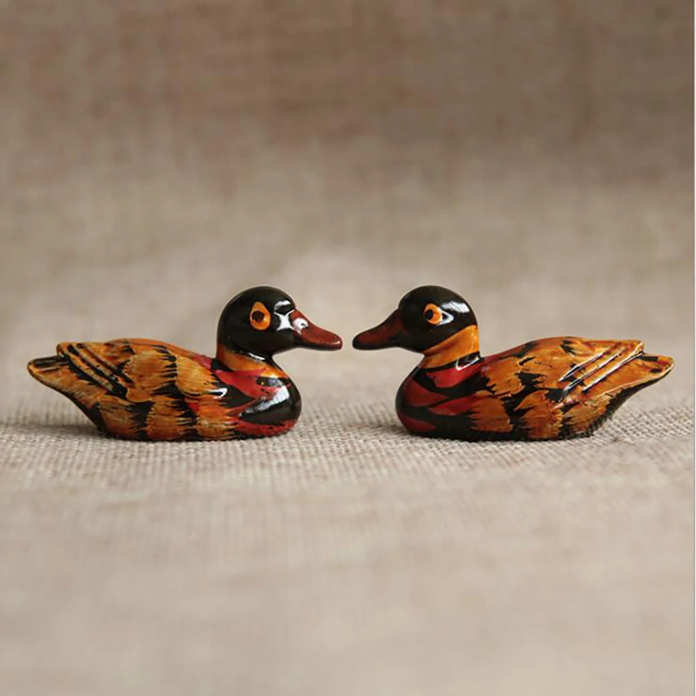 Деревянный держатель для палочек винтажный из каучука мандарина подставка