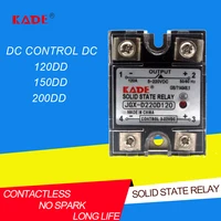 jgx 120 dd 150dd 200dd dc controlled dc ssr single phase solid state relay with plastic dust cover
