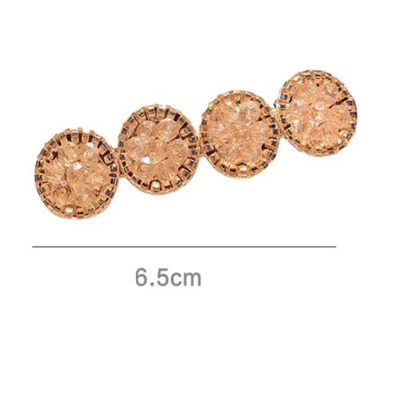 1 шт. модные корейские заколки Стразы с кристаллами женские для волос