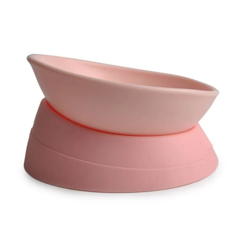

Pet Non-slip Wear-resistant 360-degree Slope Bowl White Wear-resistant Safeguard Neck Kitten Puppy Single Bowl Hot