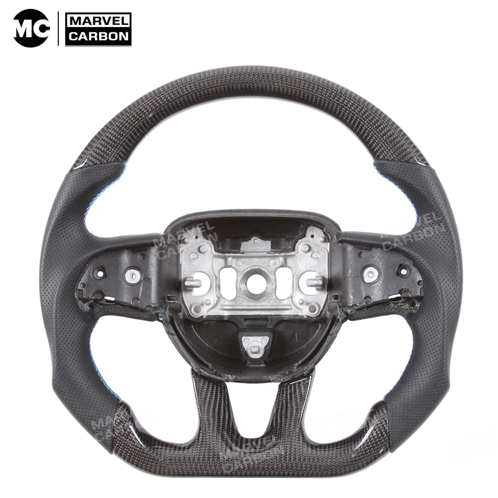 

Real Carbon Fiber Steering Wheel for Dodge Charger Challenger SRT