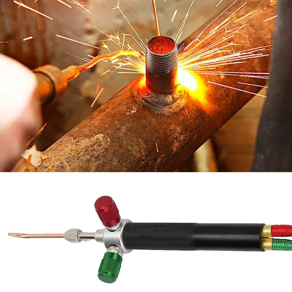 

Gas Welding Burner Set Mini Oxygen Acetylene Welding Soldering Kit Copper And Aluminium Gas Burner Soldering Kit