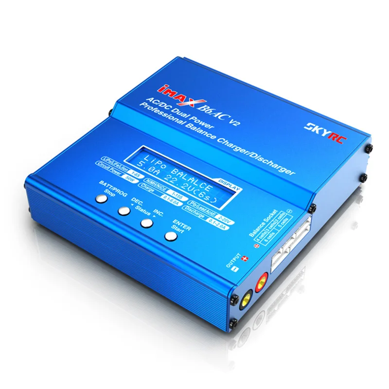 SKYRC IMAX B6AC V2 Зарядное устройство 50 Вт Lipo батарея баланс RC Dis зарядное вертолет