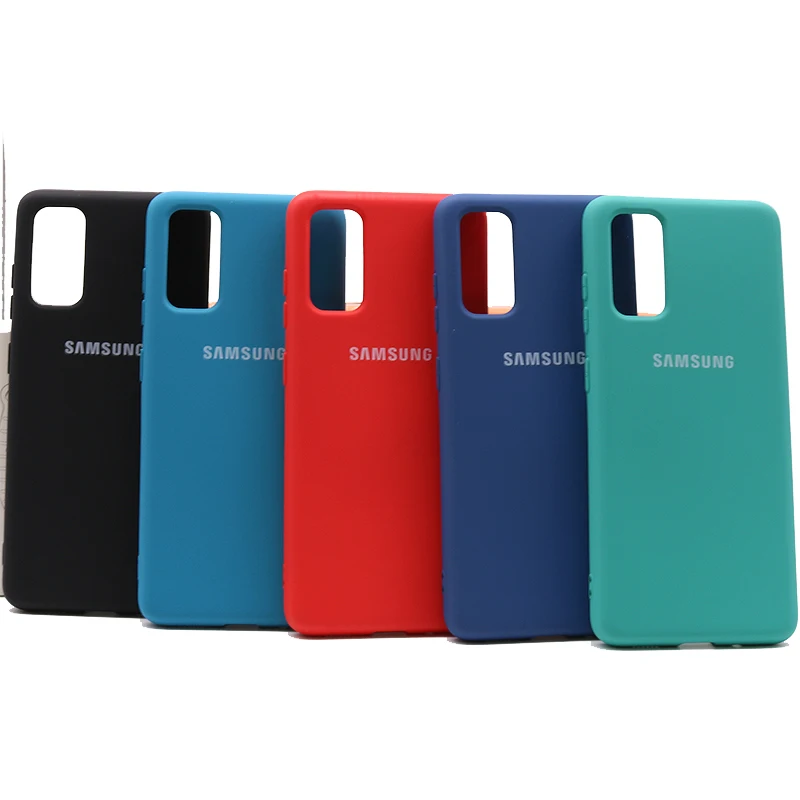 Samsung Galaxy S20 Plus/S20 Ultra Silky Silicone Cover High Quality Soft-Touch Back Protective Shell Galaxy S20 S20 + S20 Ultra cell phone pouch