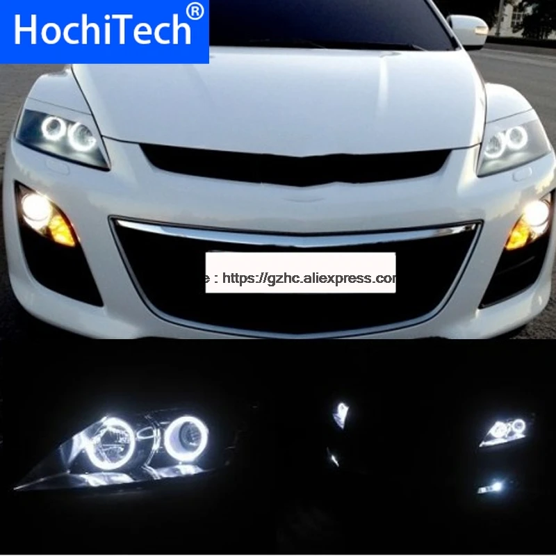 HochiTech для Mazda CX 7 2006 2012 ультра ярсветильник дневной свет DRL CCFL ангельские глаза