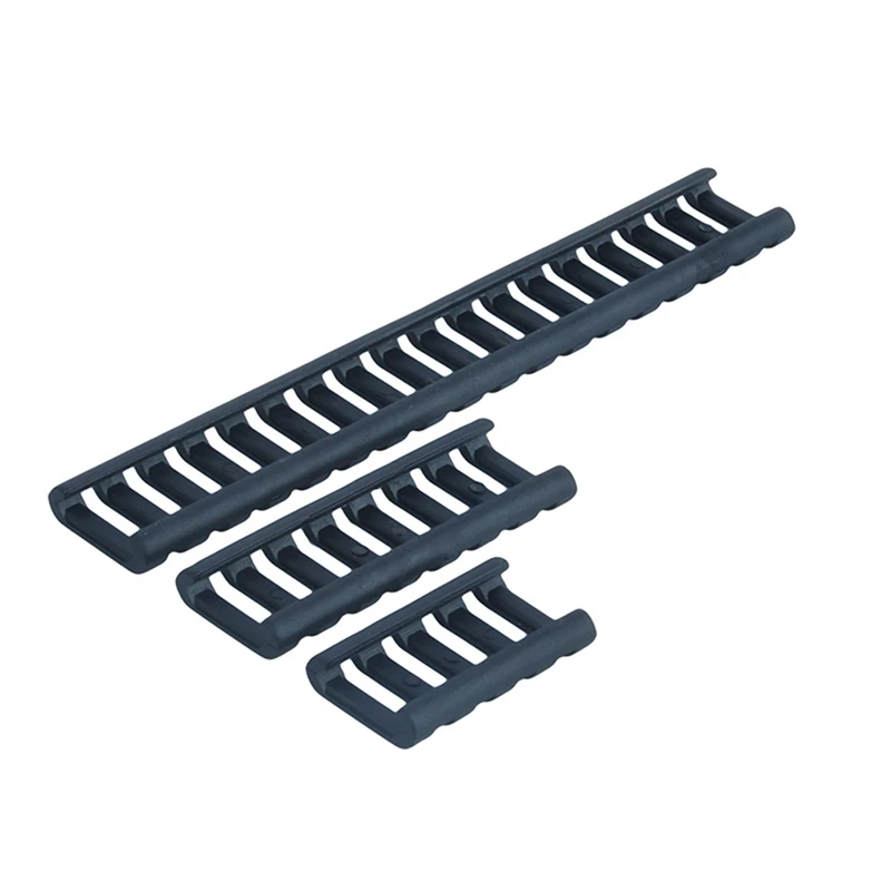 Тактическая накладка на лестницу резиновая рельсы для охотничьей винтовки