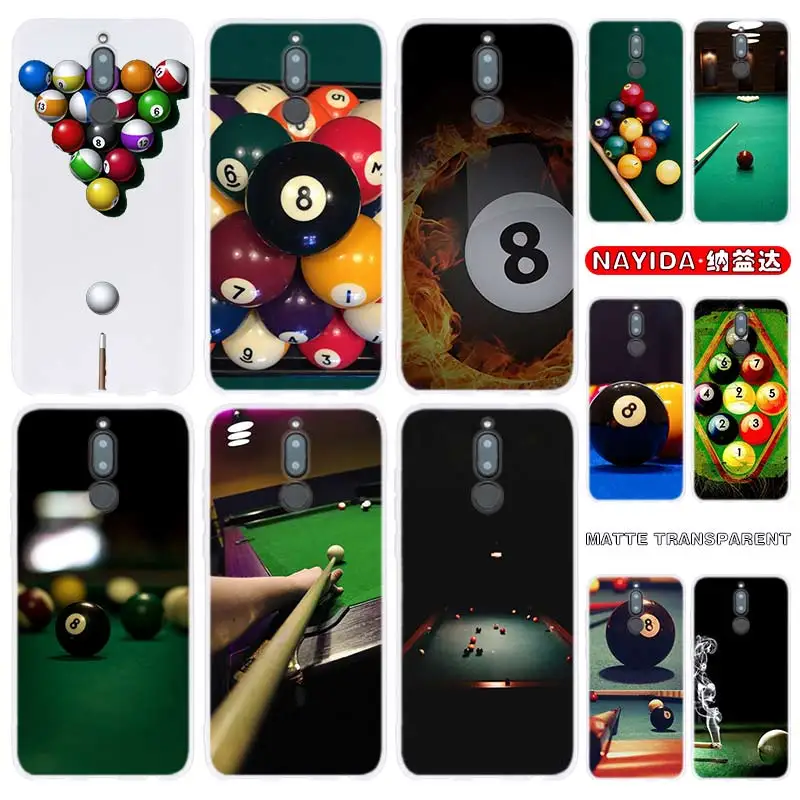 

Чехол для телефона Huawei Mate 30 20 10 Lite Pro крышка Y7 Y9 2019 2018 2017 Nova 5, 4, 3 Бильярд