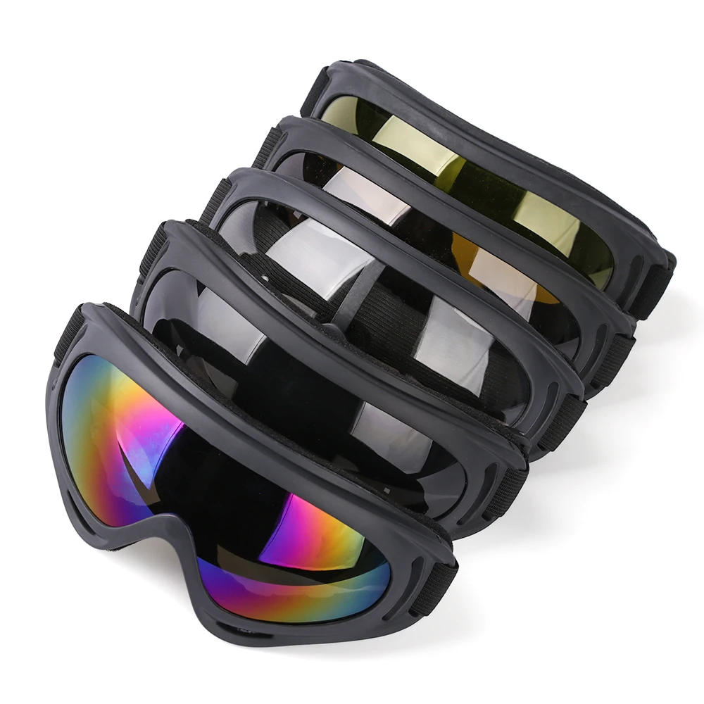 

1PC Cycling Glasses Windproof Eyewear Motocross Dustproof Sunglasses Ski Goggles UV400 Unisex Outdoor Sports Eyewear Glasses
