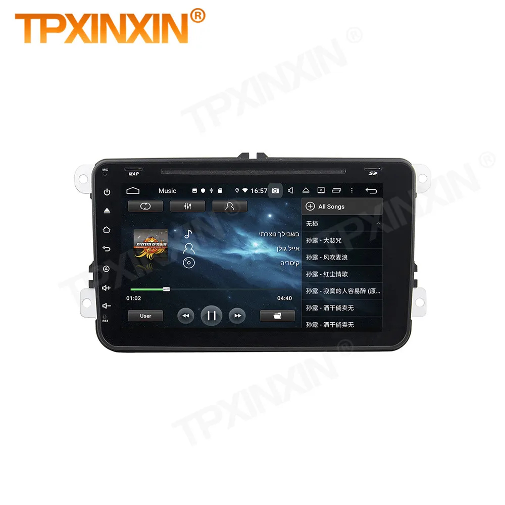 

4+128G Carplay 2 Din Android 10 Screen Multimedia Stereo Receiver For VW UNIVERSAL GPS Navi Wifi BT Radio Audio Player Head Unit