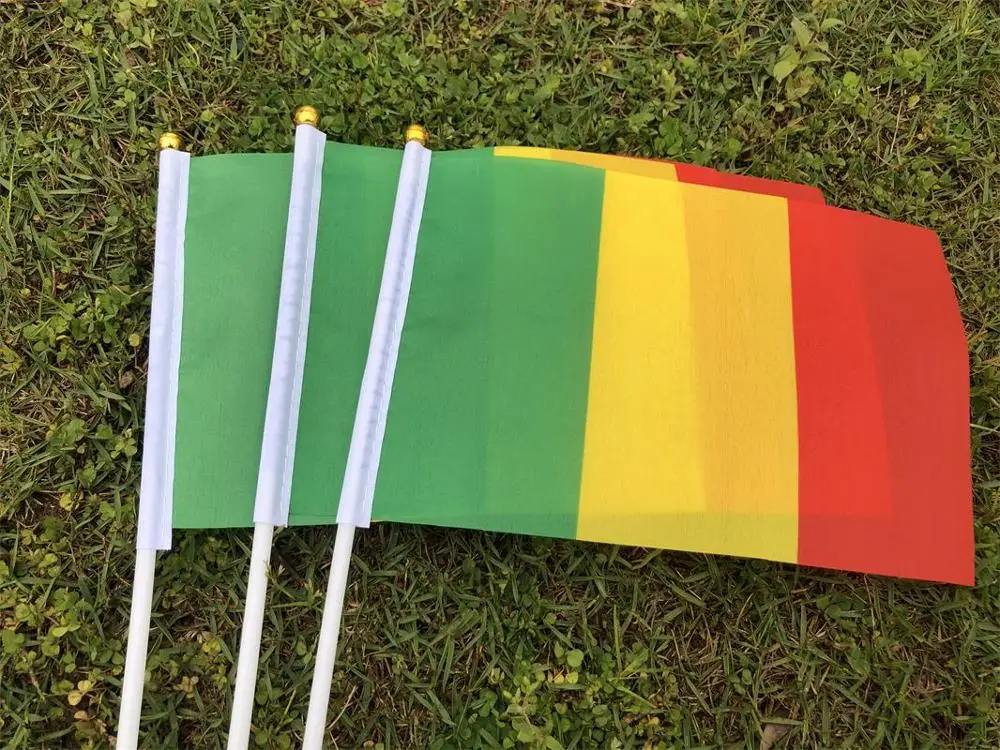 14x21 см 20 пластиковых мачт малийский флаг парадный маленький сфера деятельности: