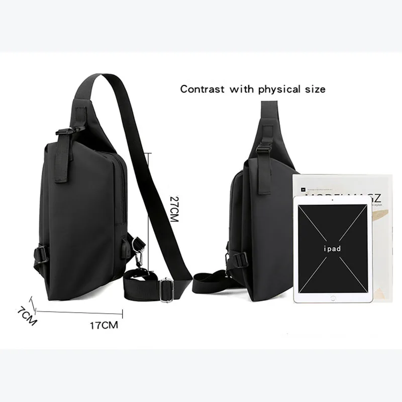 

Bolsa De Pecho Torebka Listonoszka Sling Bag Men Bolso Hombre Bandolera Men Bags Shoulder Crossbody Tasche Bolsos Para Hombre