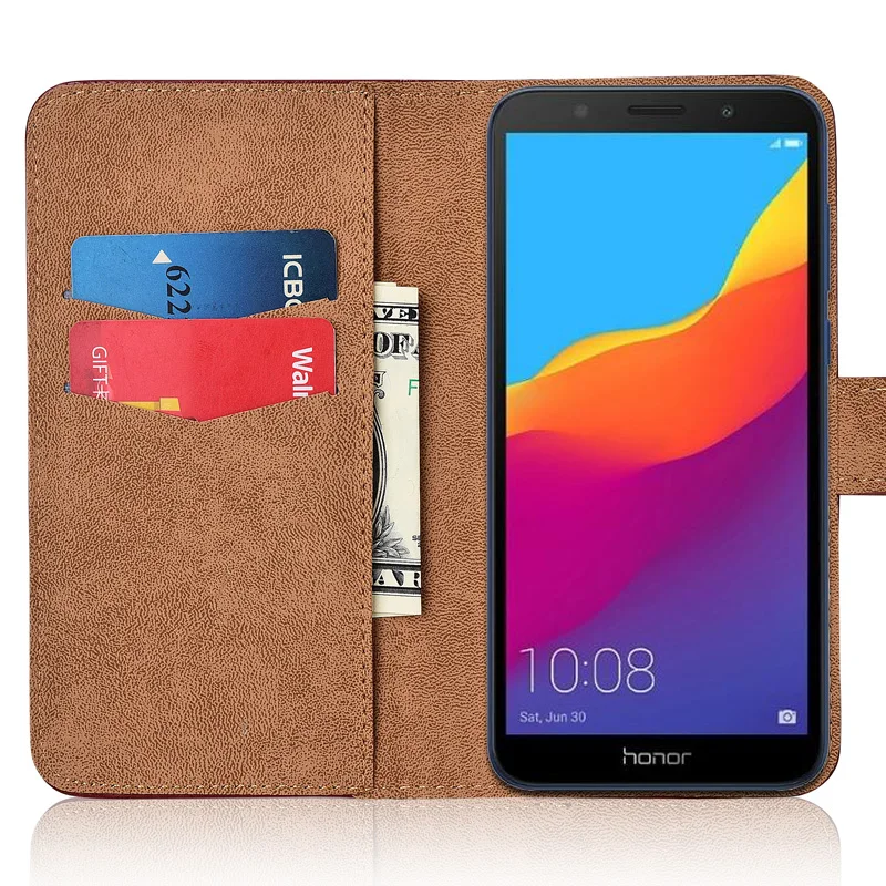 Чехол для Y5 Prime 2018 Enjoy 8e Youth чехол книжка с бумажником Huawei милый Honor 7S 7A Play 7