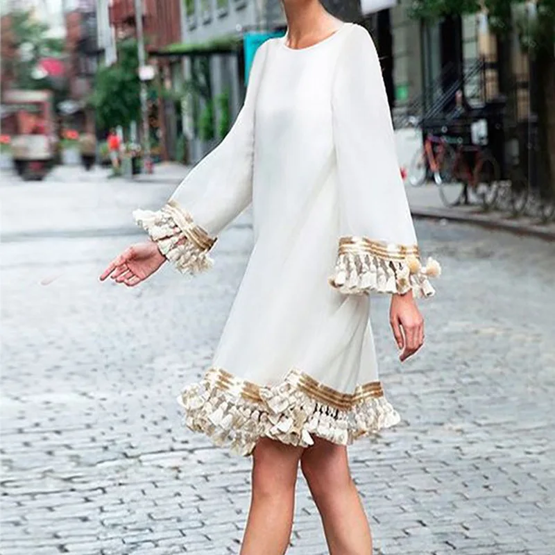 Round Neck 3/4 Sleeve Plus Size Cocktail Dress For Party Loose Women Vestidos De Coctel Cortos Elegantes 2019 | Свадьбы и торжества