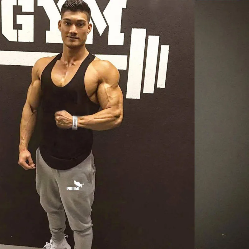 Брендовые мужские спортивные штаны с принтом Pumba повседневные для