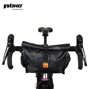 Многофункциональные сумки WOHO BIKEPACKING, сумки на руль, полностью водонепроницаемые велосипедные сумки для горного велосипеда, дорожных, гравийных велосипедных сумок,